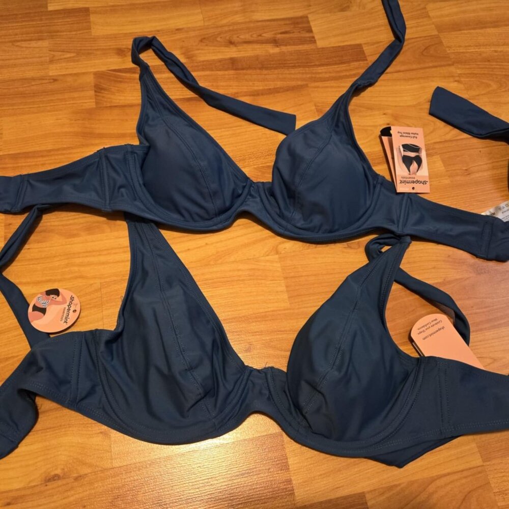 2 Halter Bikini Tops